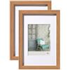 walther design Stockholm EA030PD - Cornice portafoto in legno, 20 x 30 cm, confezione da 2, faggio
