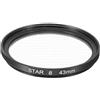 QUARKZMAN 8 Punti 43mm Filtro Lente Stella Filtro Lente Starburst Vetrate | Fotocamera, per Scenari Notturni