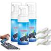 Generic Kit di pulizia in schiuma per tastiera e mouse, tastiera ed elettronica, kit di pulizia tutto in uno, per tastiere, mouse da gioco, touchpad per laptop (3)