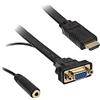 Akasa HDMI a VGA e Klinke Konverter