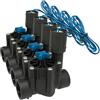 Aqua Control Q160C - Elettrovalvola di irrigazione con filettatura femmina da 1, regolatore di flusso e solenoide 24 VAC. Ideale per qualsiasi installazione di irrigazione sotterranea.