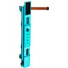 NUEAYMS Meccanismo scorrevole in metallo Pista scorrimento resistente Design con impugnatura ergonomica Staffa scorrevole portatile Pezzo ricambio per console Slider per console in metallo