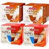 Generico Set 80 Capsule Ristora Compatibili con le Macchine ad uso domestico Nescafè®* Dolce Gusto®* 40 Caramello salato 40 Ginseng da zuccherare