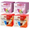 Generico Set 80 Capsule Ristora Compatibili con le Macchine ad uso domestico Nescafè®* Dolce Gusto®* 40 Tisana relax 40 Ginseng da zuccherare