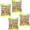ANTICO CAFFE' NOVECENTO Har-bo® | Miami Frizzi Gusto Tropicale | Caramelle Gommose | Sacchetti Caramelle Frutta - 4 x 90 Gr
