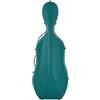 M-Case Custodia per Violoncello Fiberglass 4/4 Excellent mare verde M-case