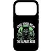Alpha Wolf Sigma Moon Greek Alpha Wolf S Custodia per iPhone 17 Pro Nascondi tua moglie The Alpha is Here Wolf Maschio Werwolf Meme