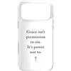 Gospel of Salvation Christian Faith Evan Custodia per iPhone 17 Pro Max Grace Isn't Permission to Sin It's Grace Not To - Evangelism