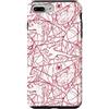 Marvel Custodia per iPhone 7 Plus/8 Plus Marvel Studios Spider-Man: BND Movie 2026 Red Web Pattern