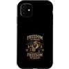 Voxel Patriot Co Custodia per iPhone 11 Liberta di Sognare Aquila 250 Anni Tee