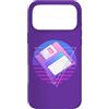 Retro PC Computer 80s Vaporwave Memorabi Custodia per iPhone 17 Pro Max Vaporwave 80s Memorabilia Retro 3.5 Floppy Disc