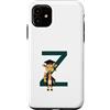 Timowo Studio Custodia per iPhone 11 Giraffa Diploma Lettera Z Alfabeto Animale
