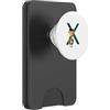 Timowo Studio Giraffa Diploma Lettera X Alfabeto Animale PopSockets PopWallet per MagSafe