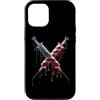 Paint Dripping Patriotic 4th of July US Custodia per iPhone 12/12 Pro Phlebotomist Farmacia Tech Bandiera americana USA Drip Graffiti