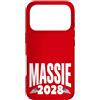 Massie 2028 Election Vote Apparel Custodia per iPhone 17 Pro Massie 2028 Election Thomas Massie For President