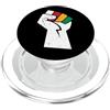Miftees Juneteenth tees Juneteenth Pugno di potere nero Juneteenth PopSockets PopGrip per MagSafe