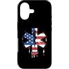 Paint Dripping Patriotic 4th of July US Custodia per iPhone 17 Paramedico EMT Primo soccorritore SME Bandiera Americana USA Drip