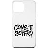 dolceSenso URBAN Custodia per iPhone 12 mini COME TI SOFFRO testo nero