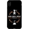 Vita Da Barista Casa Espresso Caffe Filt Custodia per iPhone XS Max Grind Brew Repeat routine caffè pour over casa