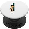 Timowo Studio Giraffa Diploma Lettera I Alfabeto Animale PopSockets PopGrip Adesivo