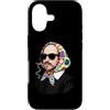 Vintage Retro Knitting Cute Lover Women Custodia per iPhone 17 Shakespeare Bard Letteratura Inglese Granny Square Crochet
