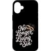 Citazioni di umorismo religioso Custodia per iPhone 16 Plus No Longer Living In Sin Matrimonio Sposi -
