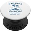 Paradise Island Travel Club Bahamas Social Club Paradise Island 2027 Viaggio PopSockets PopGrip Adesivo