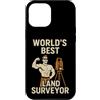 Land Surveying Equipment Custodia per iPhone 12 Pro Max Miglior geometra al mondo