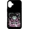 Witch Study Frog Lover Custodia per iPhone 16 Plus Pozione di mezzanotte che prepara la rana