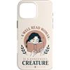 Coffee And Chapters Custodia per iPhone 16 Pro Max Ben letto Donna Amante Libro Lettura Donna Bibliofilo