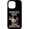 Land Surveying Equipment Custodia per iPhone 14 Pro Max Miglior geometra al mondo