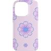 Floral Aesthetic Flower Botanical Gifts Custodia per iPhone 14 Pro Carino Viola Lilla Minimal Viola Modello Acquerello
