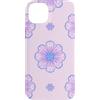 Floral Aesthetic Flower Botanical Gifts Custodia per iPhone 14 Plus Carino Viola Lilla Minimal Viola Modello Acquerello