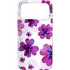 Floral Aesthetic Flower Botanical Gifts Custodia per iPhone 17 Pro Max Fiori Viola Lavanda Fiori Floreali Lilla