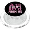 InGENIUS Camicie e regali divertenti per Divertente mamma ballerina che non ha avuto da me Regalo PopSockets PopGrip per MagSafe