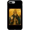Icone ortodosse orientali di San Brandan Custodia per iPhone 7 Plus/8 Plus Icona ortodossa di San Brandano il Navigatore