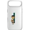 Timowo Studio Custodia per iPhone Air Giraffa Diploma Lettera I Alfabeto Animale