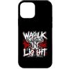Christian Faith Cross Walk In The Light Custodia per iPhone 12 mini Grafica della fede cristiana Walk In The Light