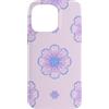 Floral Aesthetic Flower Botanical Gifts Custodia per iPhone 14 Pro Max Carino Viola Lilla Minimal Viola Modello Acquerello