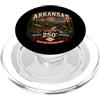Arkansas U.S.A. 250th Anniversary by NLT USA 250° Anniversario Arkansas Pride PopSockets PopGrip per MagSafe