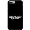 Side Quest Specialist Gamer Gift Custodia per iPhone 7 Plus/8 Plus Amante dei videogiochi Umorismo di gioco Divertente Specialista delle missioni