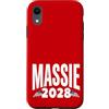 Massie 2028 Election Vote Apparel Custodia per iPhone XR Massie 2028 Election Thomas Massie For President