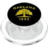 OAKLAND CITY FLAG THE BAY AREA CALIFORNI ZONA DELLA BAIA DELL'ALBERO DI OAKLAND CITY BANDI PopSockets PopGrip per MagSafe