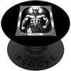 Demonique Tees and Ars Goetia Demon Gift Foras Il presidente arcano si risveglia PopSockets PopGrip Adesivo