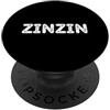 banger style ZINZIN (aggettivo - gergo francese & energia caotica) PopSockets PopGrip Adesivo