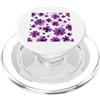 Floral Aesthetic Flower Botanical Gifts Fiori Viola Lavanda Fiori Floreali Lilla PopSockets PopGrip per MagSafe