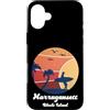 NARRAGANSETT SURFING SOUVENIRS Custodia per iPhone 16 Plus Narragansett Rhode Island Surf Surfer Vintage Tramonto Surf