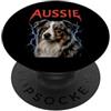 Australian Shepherd Pastore australiano PopSockets PopGrip Adesivo