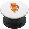 horse earth branch zodiac sign animal Ch Elemento cavallo segno animale mento. oroscopo PopSockets PopGrip Adesivo