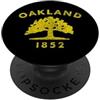 OAKLAND CITY FLAG THE BAY AREA CALIFORNI ZONA DELLA BAIA DELL'ALBERO DI OAKLAND CITY BANDI PopSockets PopGrip Adesivo